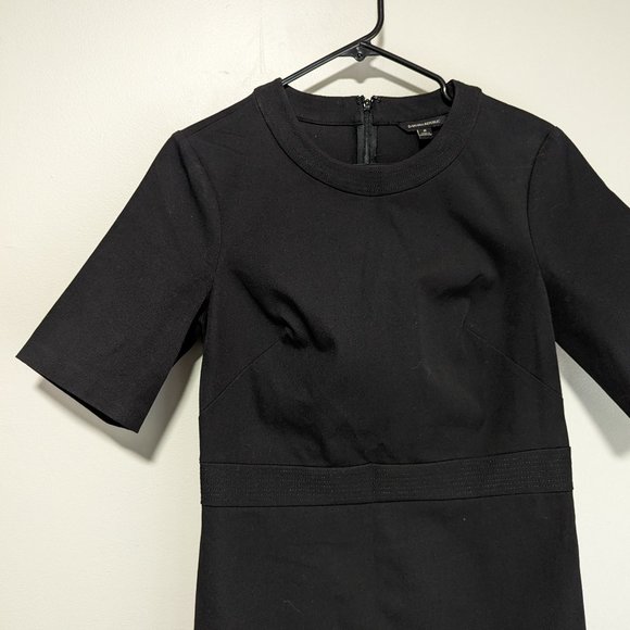 Banana Republic Bi-Stretch Sheath Dress in Black - Picture 5 of 7